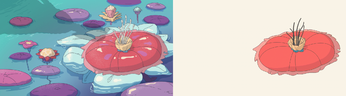 12 - GIF Plantas sobre el Agua